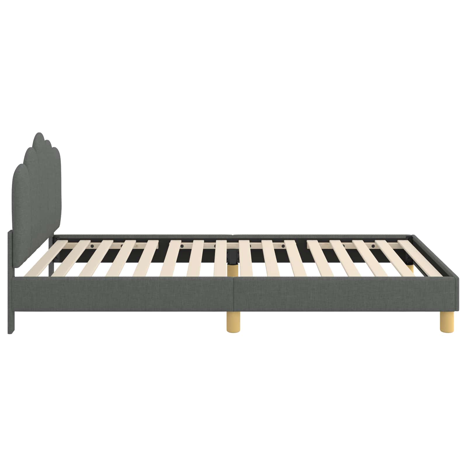 Struttura letto per bambini con testata Grigio scuro 42011055