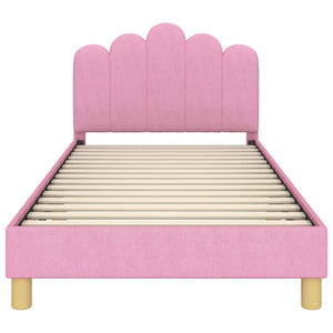 Struttura letto per bambini con testata Rosa 90 x 190 cm 42011057