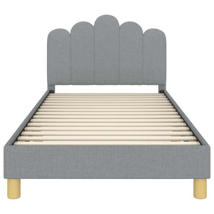 Struttura letto per bambini con testata Grigio chiaro 42011059
