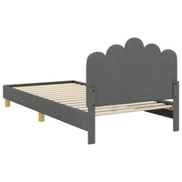 Struttura letto per bambini con testata Grigio scuro 42011060