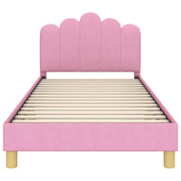 Struttura letto per bambini con testata Rosa 90 x 200 cm 42011062