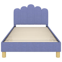 Struttura letto per bambini con testata Blu jeans 90 x 200 cm 42011063
