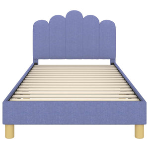 Struttura letto per bambini con testata Blu jeans 90 x 200 cm 42011063