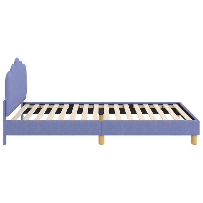 Struttura letto per bambini con testata Blu jeans 90 x 200 cm 42011063