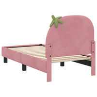 Struttura letto per bambini con testata Rosa 70 x 140 cm 42011064