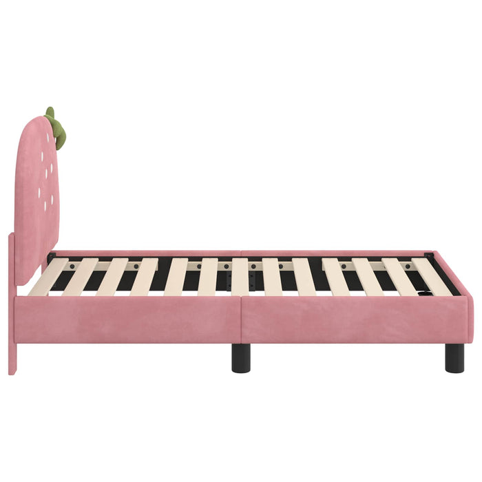 Struttura letto per bambini con testata Rosa 70 x 140 cm 42011064