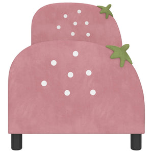 Struttura letto per bambini con testata Rosa 70 x 140 cm 42011069