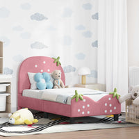 Struttura letto per bambini con testata Rosa 70 x 140 cm 42011074
