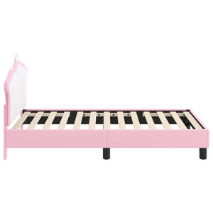 Struttura letto bambini con testata Rosa 80 x 160 cm PU 42011080