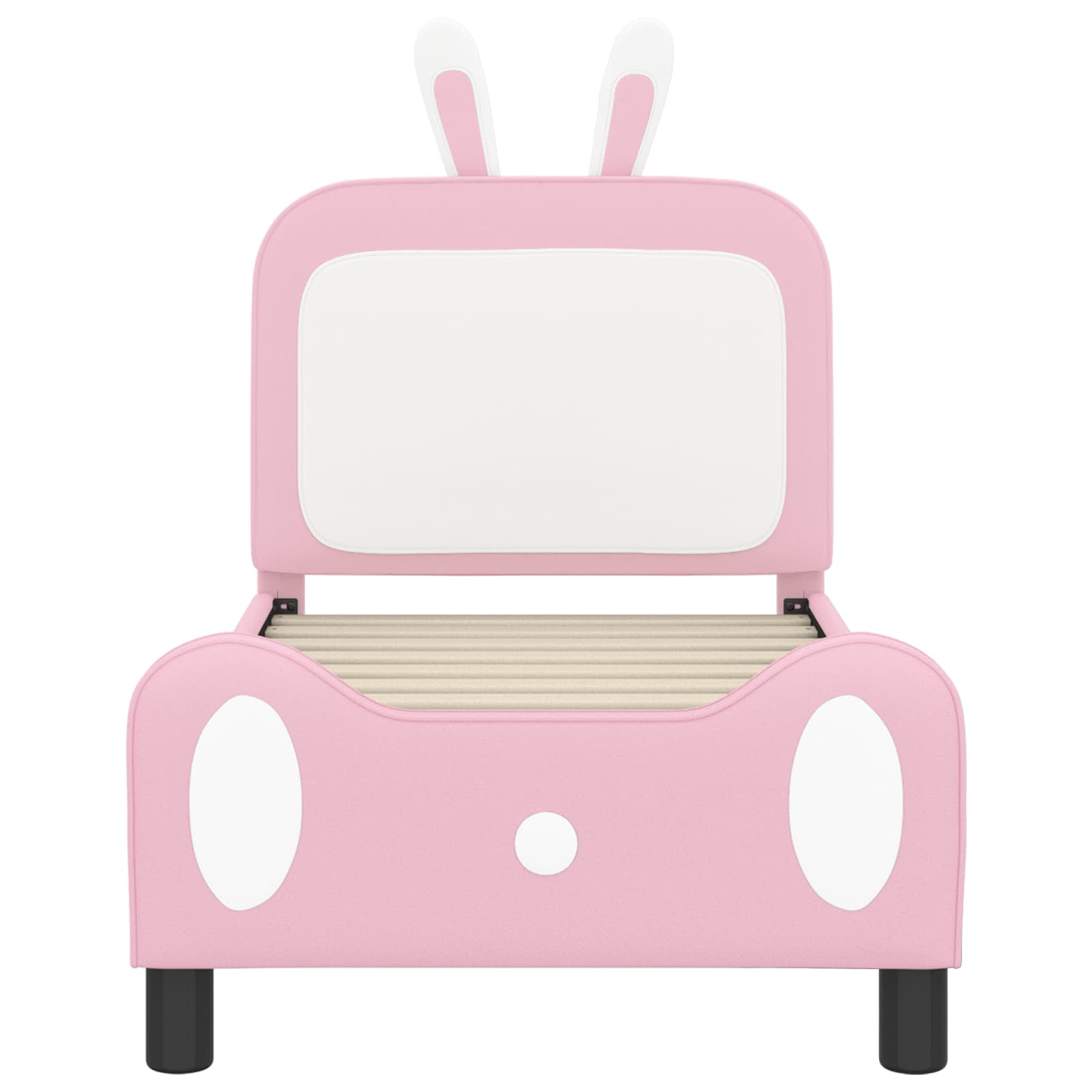 Struttura letto per bambini con testata Rosa 70 x 140 cm PU 42011084