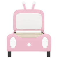 Struttura letto per bambini con testata Rosa 70 x 140 cm PU 42011084