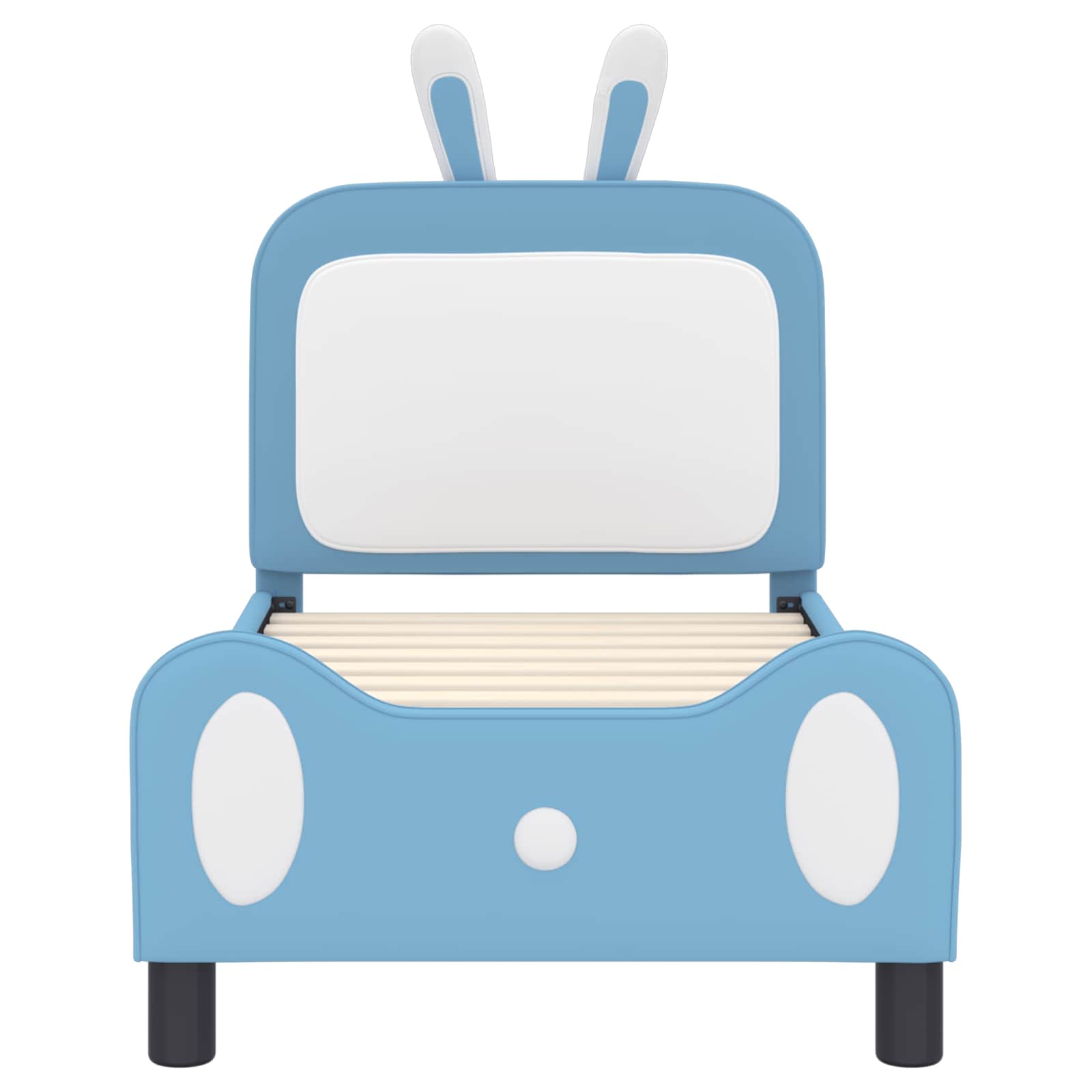 Struttura letto per bambini con testata Blu 70 x 140 cm PU 42011085