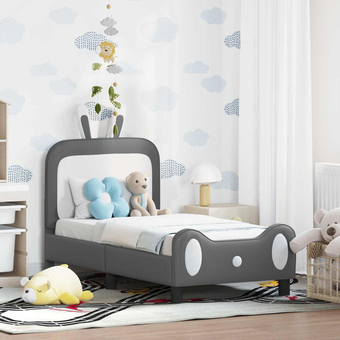 Struttura letto per bambini con testata Grigio chiaro 42011086