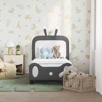 Struttura letto per bambini con testata Grigio chiaro 42011086