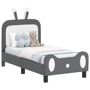 Struttura letto per bambini con testata Grigio chiaro 42011086