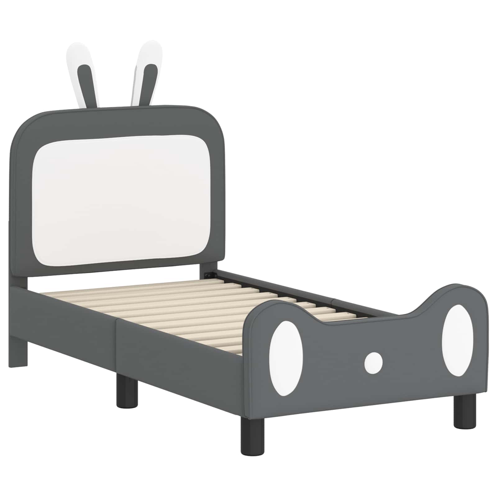 Struttura letto per bambini con testata Grigio chiaro 42011086