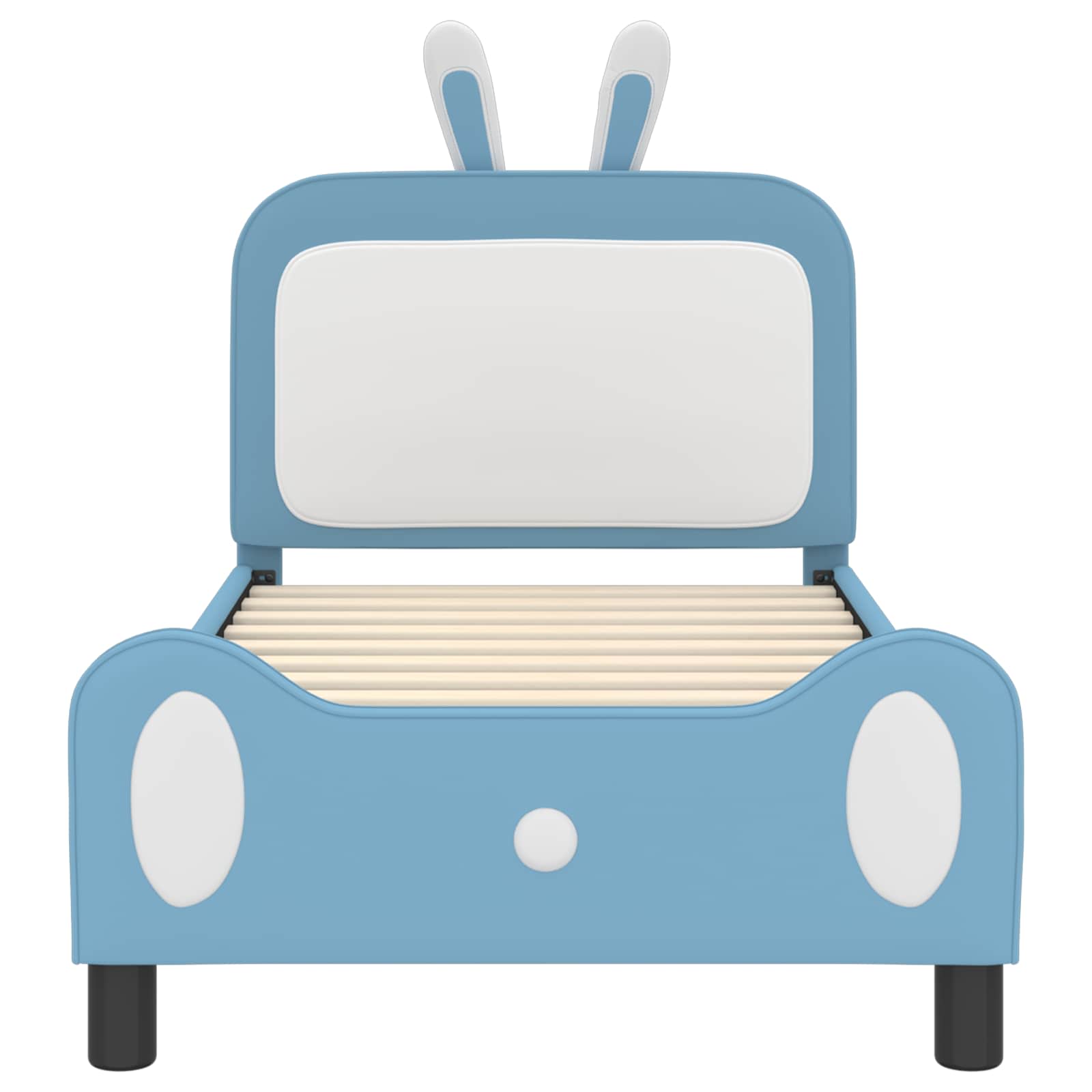 Struttura letto bambini con testata Blu 80 x 160 cm PU 42011088