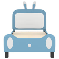 Struttura letto bambini con testata Blu 80 x 160 cm PU 42011088