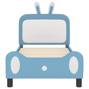 Struttura letto bambini con testata Blu 80 x 160 cm PU 42011088