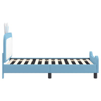 Struttura letto bambini con testata Blu 80 x 160 cm PU 42011088