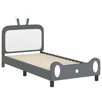 Struttura letto bambini con testata Grigio chiaro 80 x 200 cm 42011092