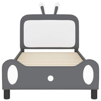 Struttura letto bambini con testata Grigio chiaro 80 x 200 cm 42011092