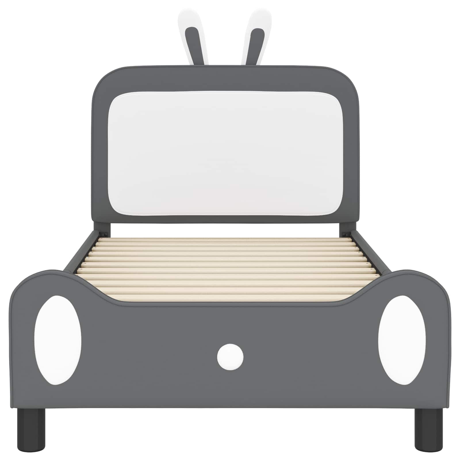 Struttura letto bambini con testata Grigio chiaro 90 x 200 cm 42011098