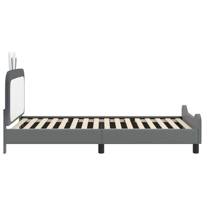 Struttura letto bambini con testata Grigio chiaro 90 x 200 cm 42011098