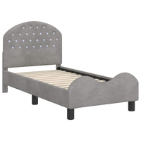 Struttura letto per bambini con testata Grigio chiaro 42011099