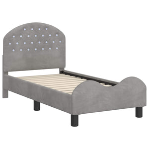 Struttura letto per bambini con testata Grigio chiaro 42011099