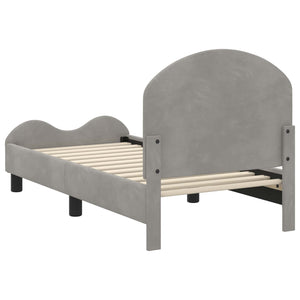 Struttura letto per bambini con testata Grigio chiaro 42011099