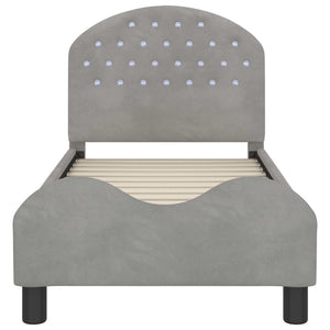 Struttura letto per bambini con testata Grigio chiaro 42011099