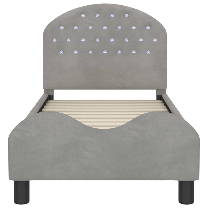 Struttura letto per bambini con testata Grigio chiaro 42011099