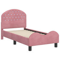 Struttura letto per bambini con testata Rosa 70 x 140 cm 42011102