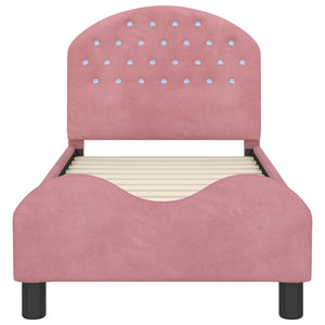 Struttura letto per bambini con testata Rosa 70 x 140 cm 42011102