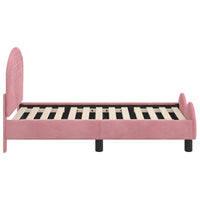 Struttura letto per bambini con testata Rosa 70 x 140 cm 42011102