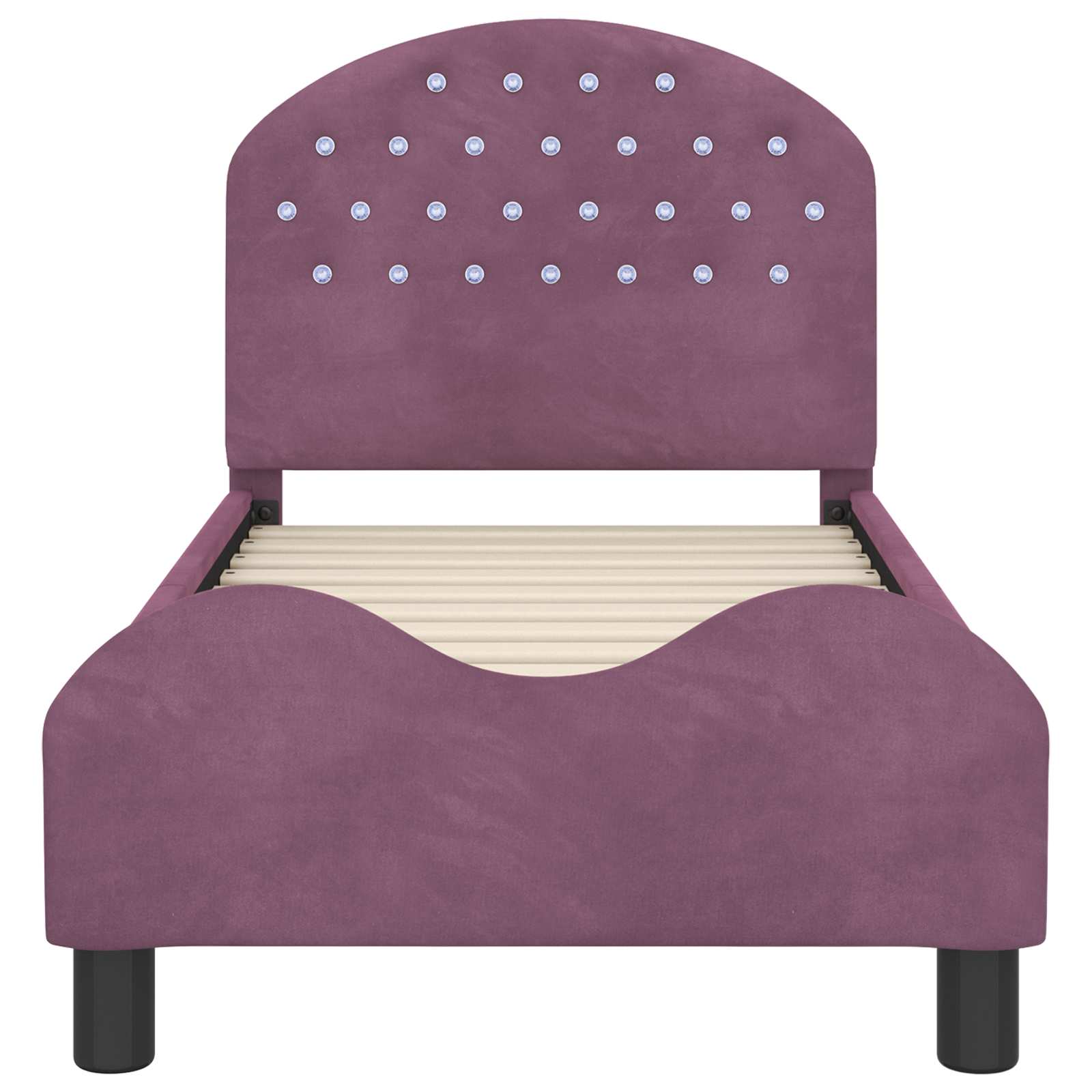 Struttura letto per bambini con testata Viola 70 x 140 cm 42011103