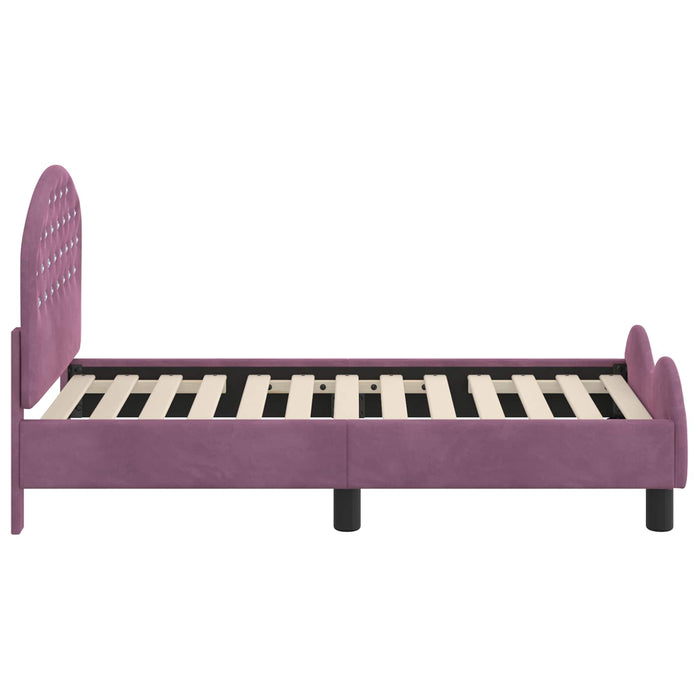 Struttura letto per bambini con testata Viola 70 x 140 cm 42011103