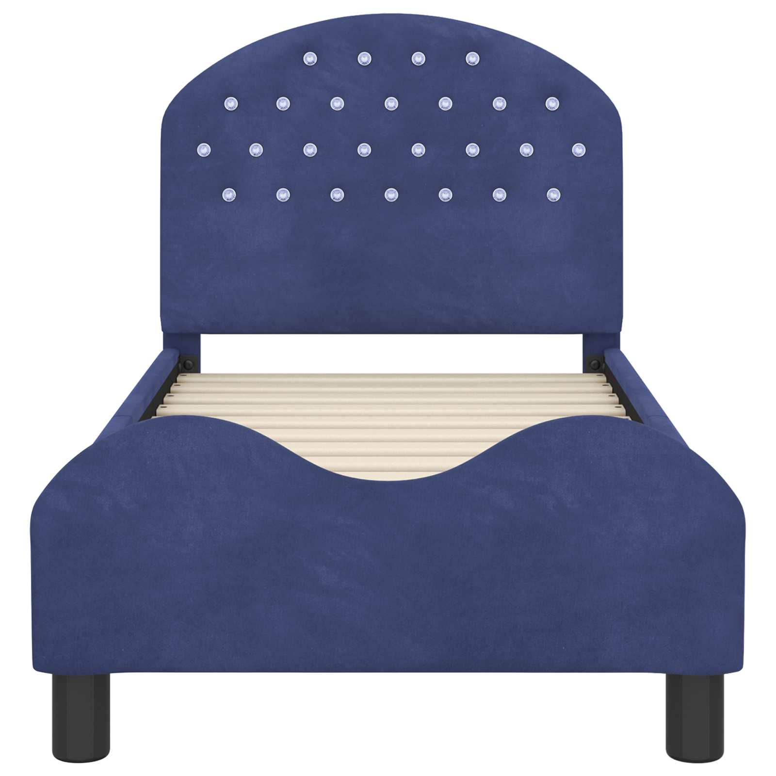 Struttura letto per bambini con testata Blu Polizia 70 x 140 cm 42011105