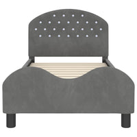 Struttura letto bambini con testata Grigio scuro 80 x 160 cm 42011107
