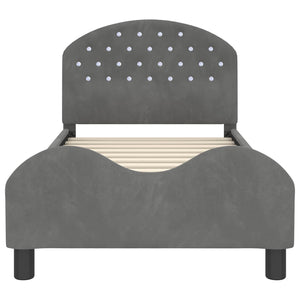 Struttura letto bambini con testata Grigio scuro 80 x 160 cm 42011107