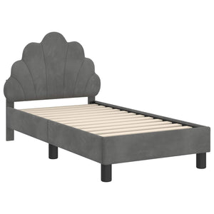 Struttura letto per bambini con testata Grigio scuro 42011135