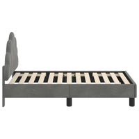 Struttura letto per bambini con testata Grigio scuro 42011135