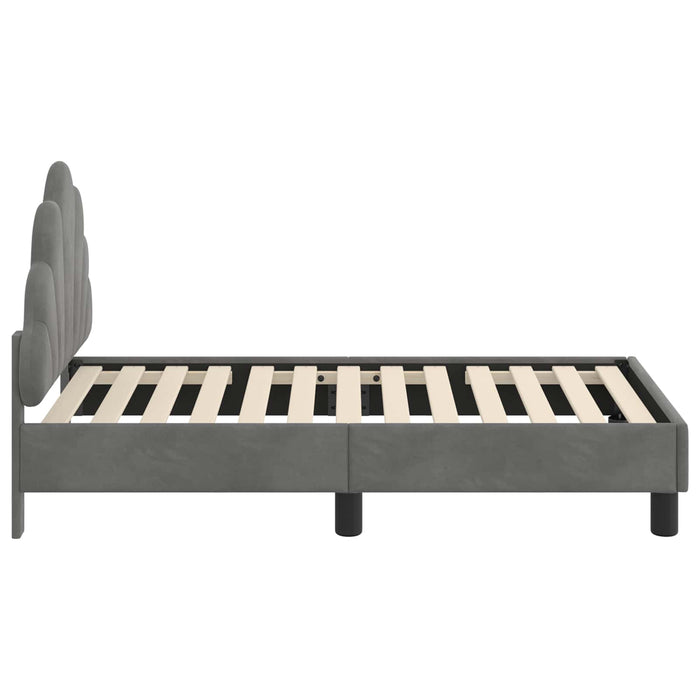 Struttura letto per bambini con testata Grigio scuro 42011135