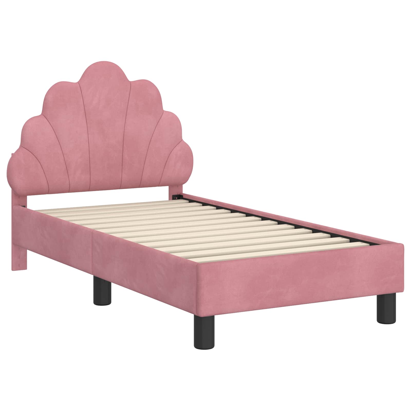 Struttura letto per bambini con testata Rosa 70 x 140 cm 42011137
