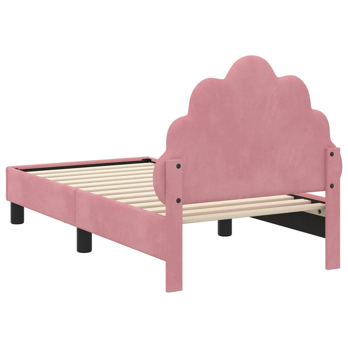 Struttura letto per bambini con testata Rosa 70 x 140 cm 42011137