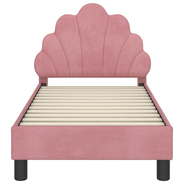 Struttura letto per bambini con testata Rosa 70 x 140 cm 42011137