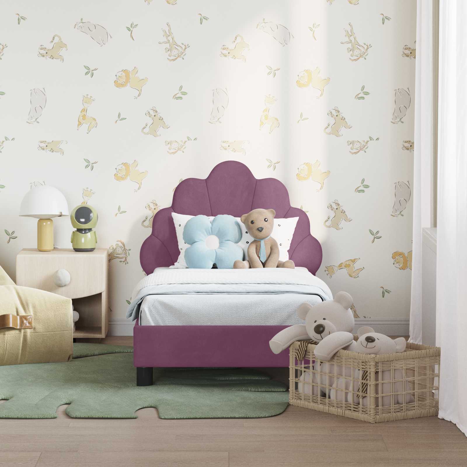 Struttura letto per bambini con testata Viola 70 x 140 cm 42011138