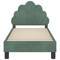 Struttura letto per bambini con testata Verde Mare 70 x 140 cm 42011139