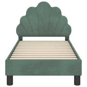 Struttura letto per bambini con testata Verde Mare 70 x 140 cm 42011139